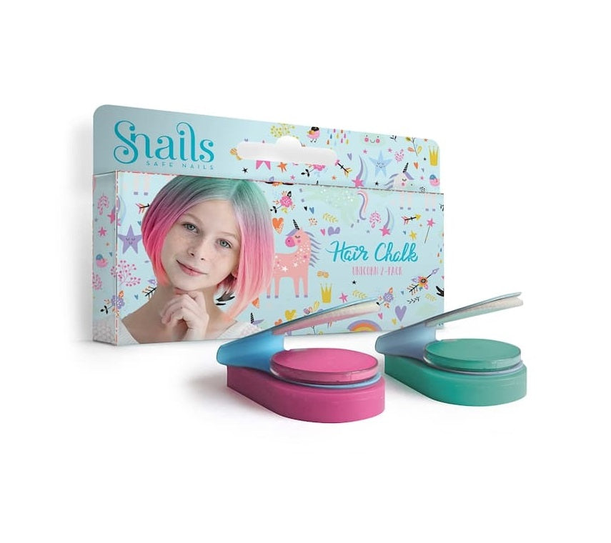 Haarkreide Snails Pink Türkis