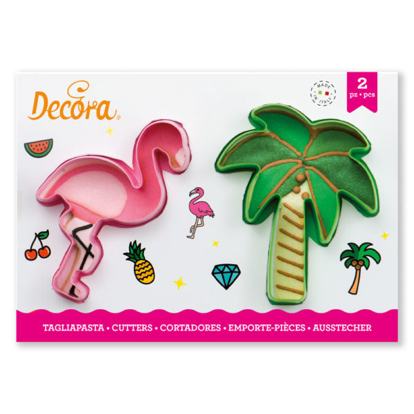 Ausstechformen Set Decora Flamingo