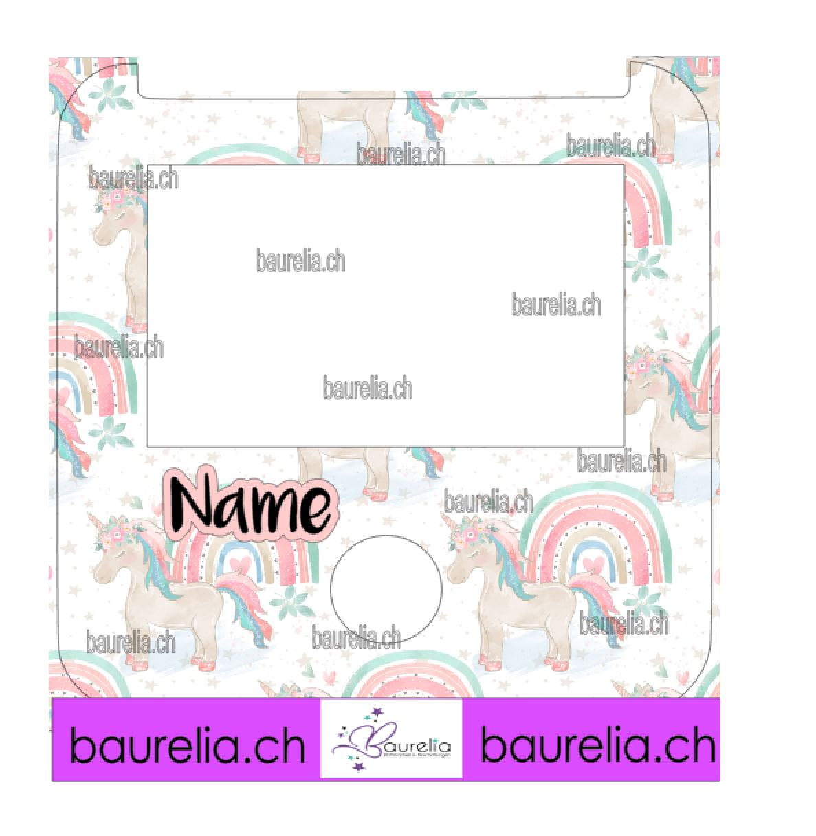 Schutzfolie Tigerbox Einhorn 3