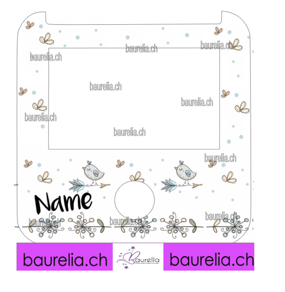 Schutzfolie Tigerbox Vogel 1