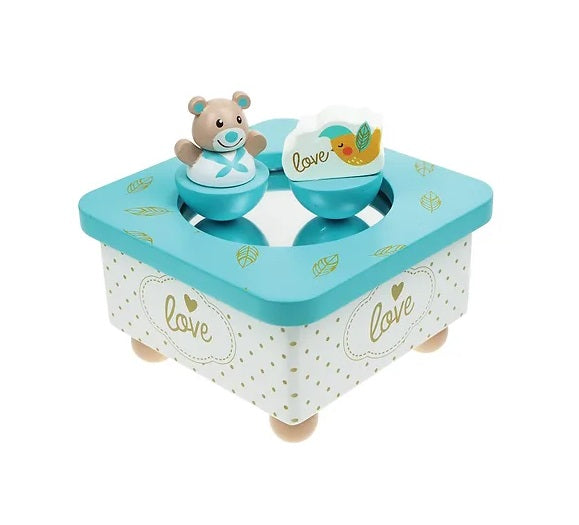 Musikdose Bär Blau