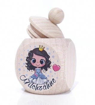 Milchzahndose Prinzessin Blau