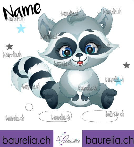 Schutzfolie Toniebox Waschbär 1