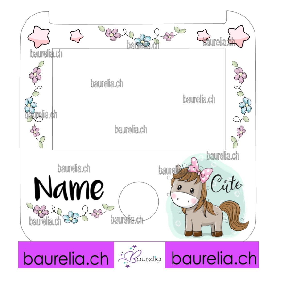 Schutzfolie Tigerbox Pferd 1