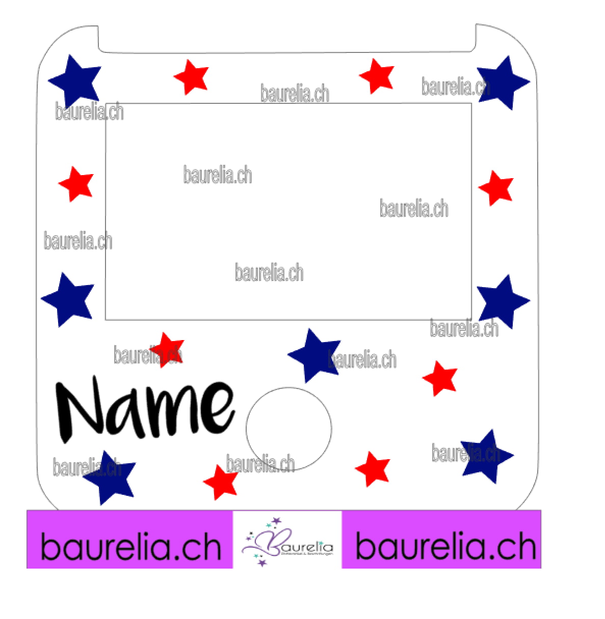 Schutzfolie Tigerbox Stern 5