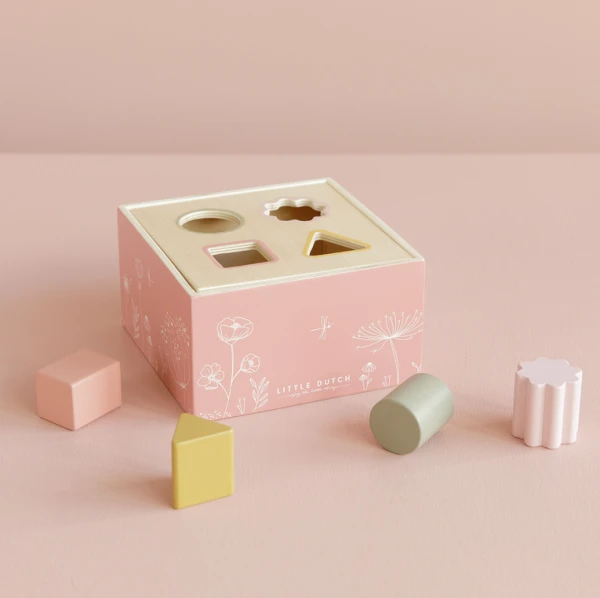 Little Dutch Holz Formen Steckspiel Rosa