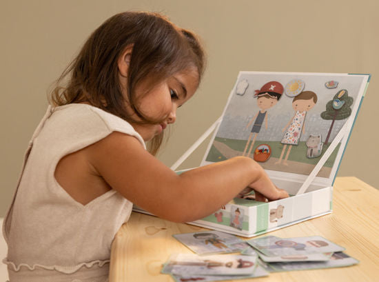 Little Dutch Magnetisches Spielboard Jim und Rosa