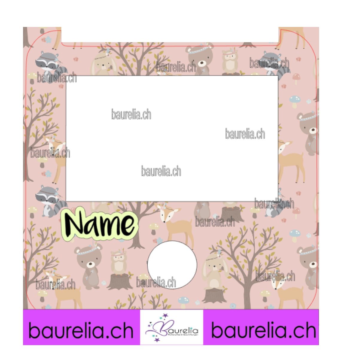 Schutzfolie Tigerbox Waldtiere 1