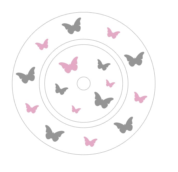 Schutzfolie Toniebox Ladestation Schmetterling 4