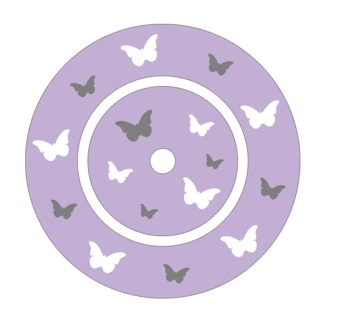 Schutzfolie Toniebox Ladestation Schmetterling 11