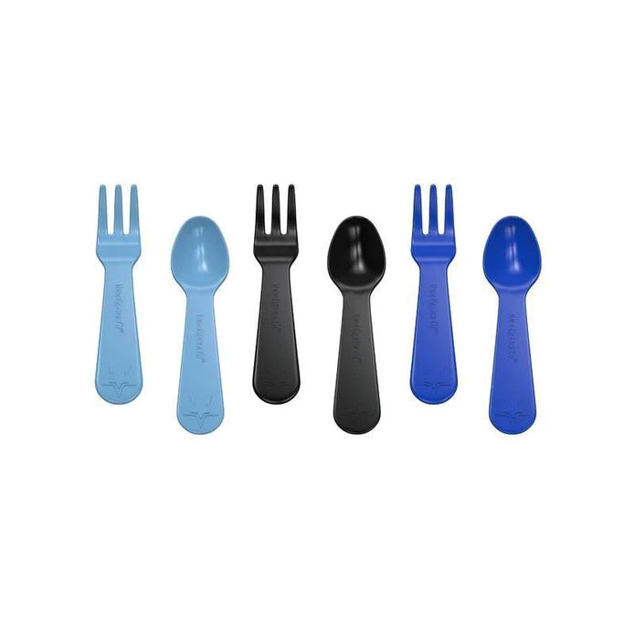 Mini Besteck Lunch Punch 6er Set Blau