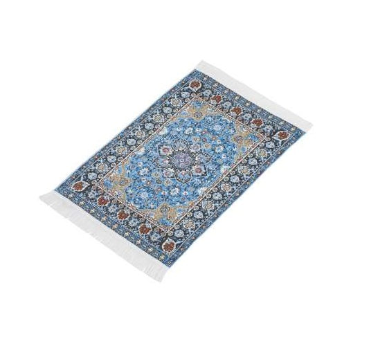 Wichtelzubehör Teppich Blau