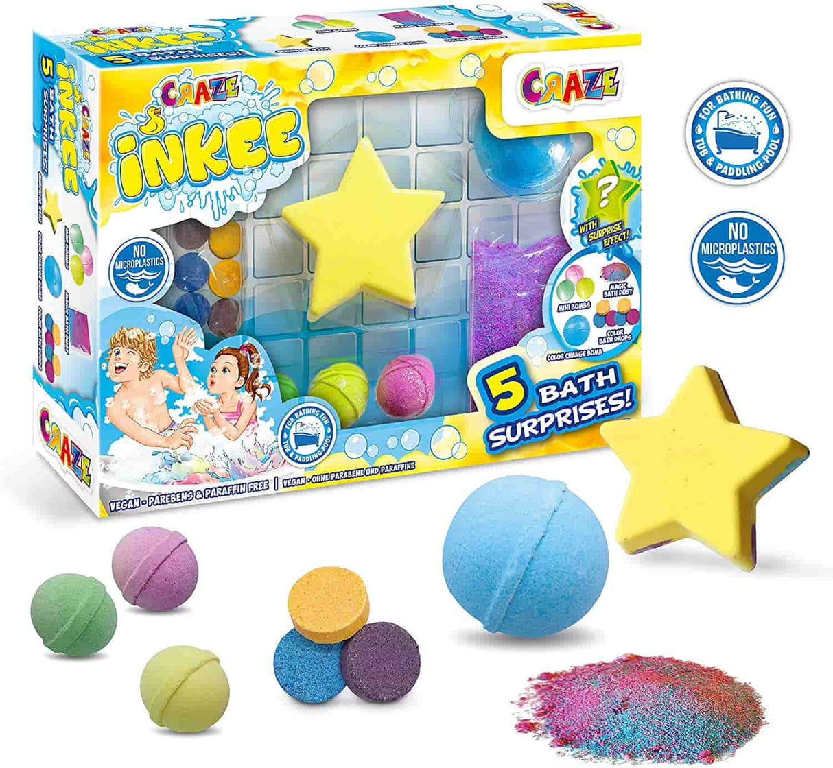 CRAZE Badeüberraschung Set Inkee