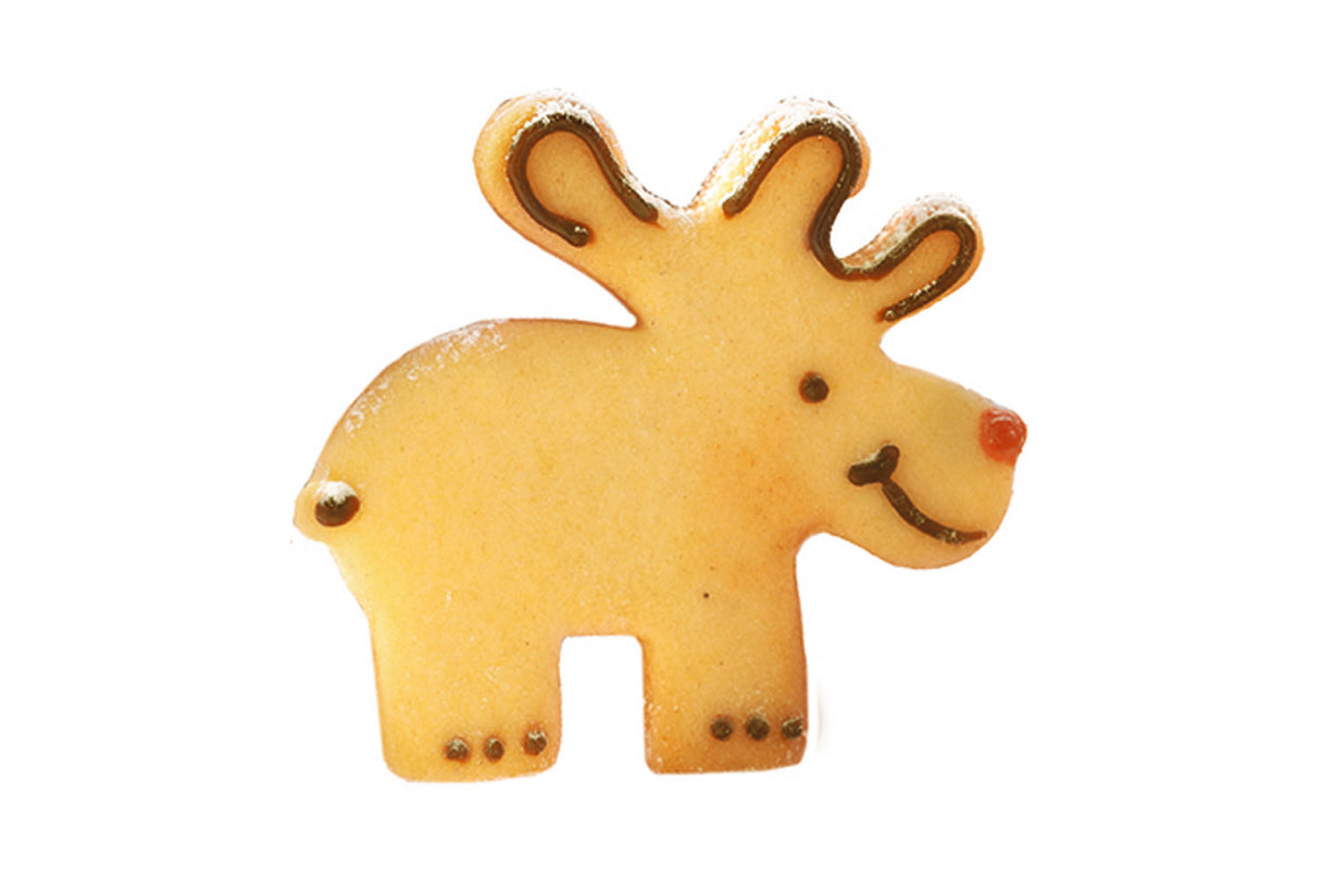 Edelstahl Ausstechform Elch Klein