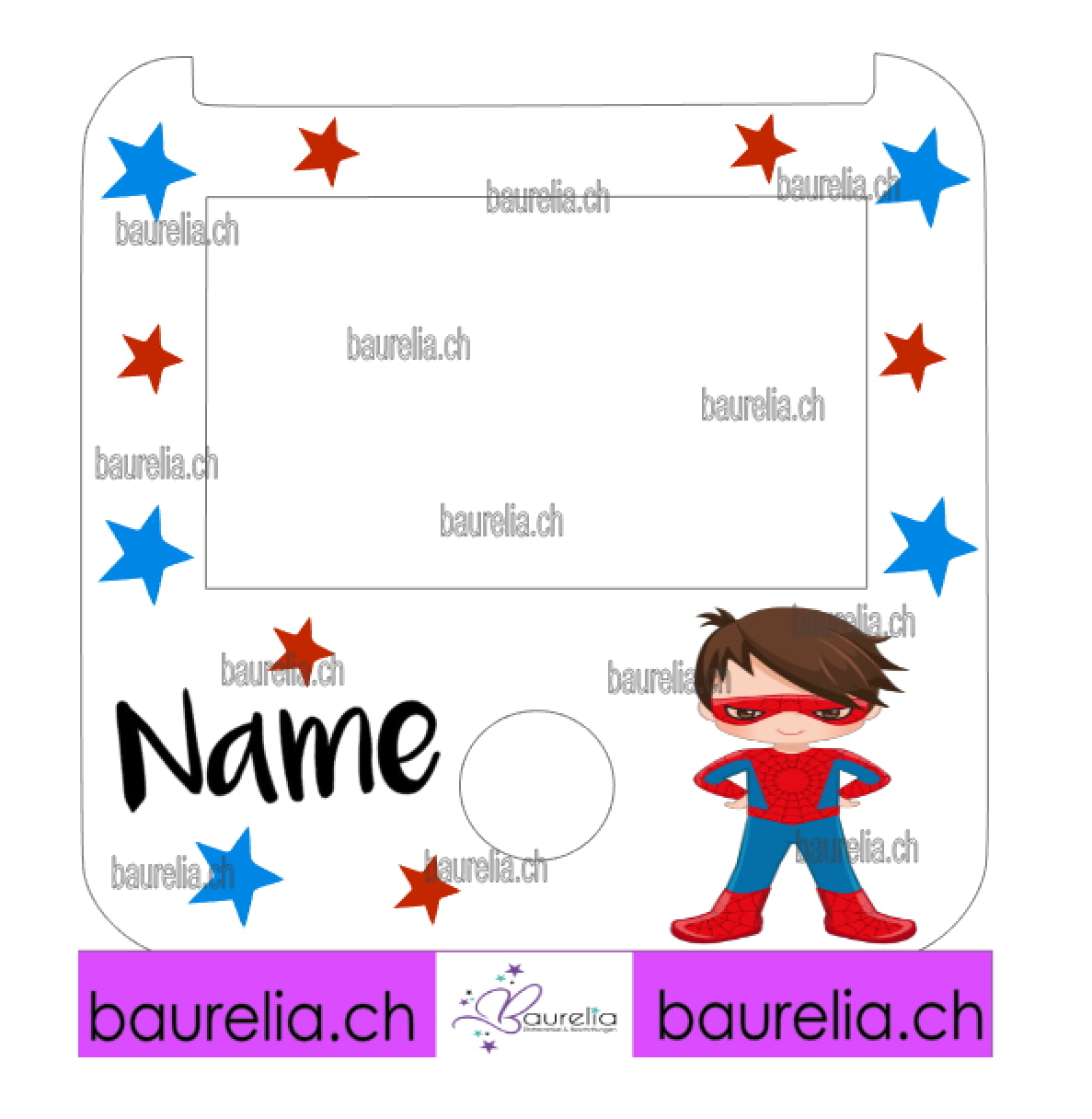 Schutzfolie Tigerbox Superheld 2