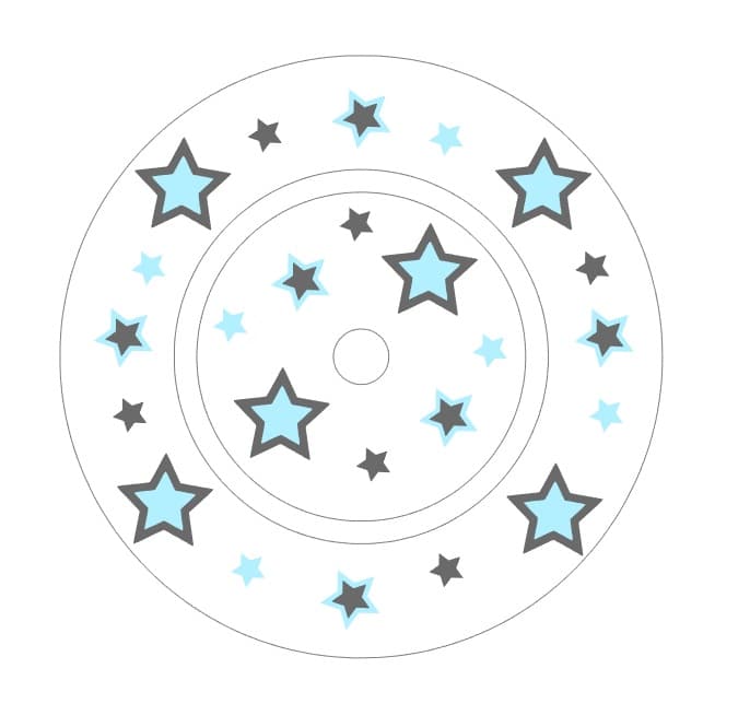 Schutzfolie Toniebox Ladestation Stern 11