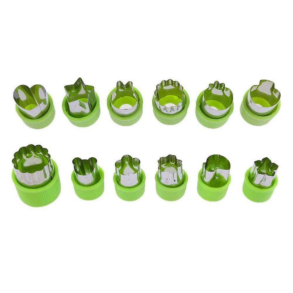 Ausstechform Edelstahl Grün