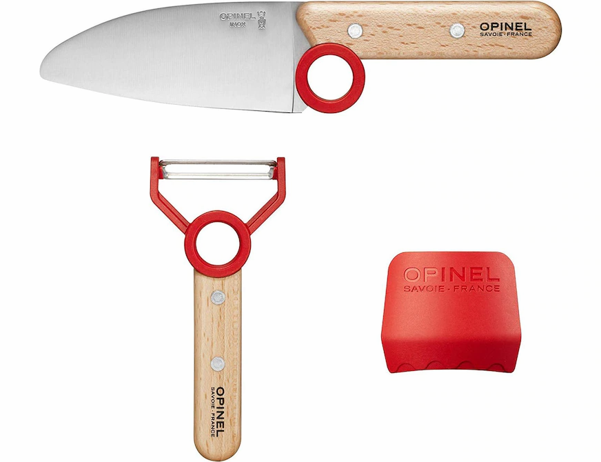 Küchenmesser Kinder Opinel Le Petit Chef Rot