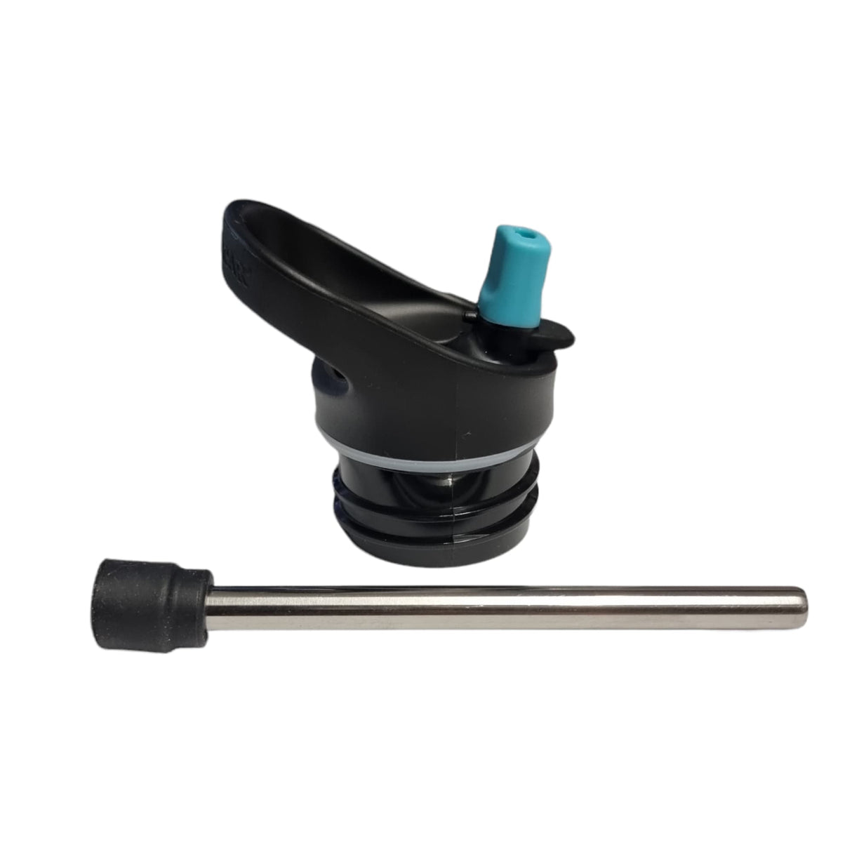 Ersatzdeckel mit Edelstahl Strohhalm Carl Oscar TEMPflask 350ml