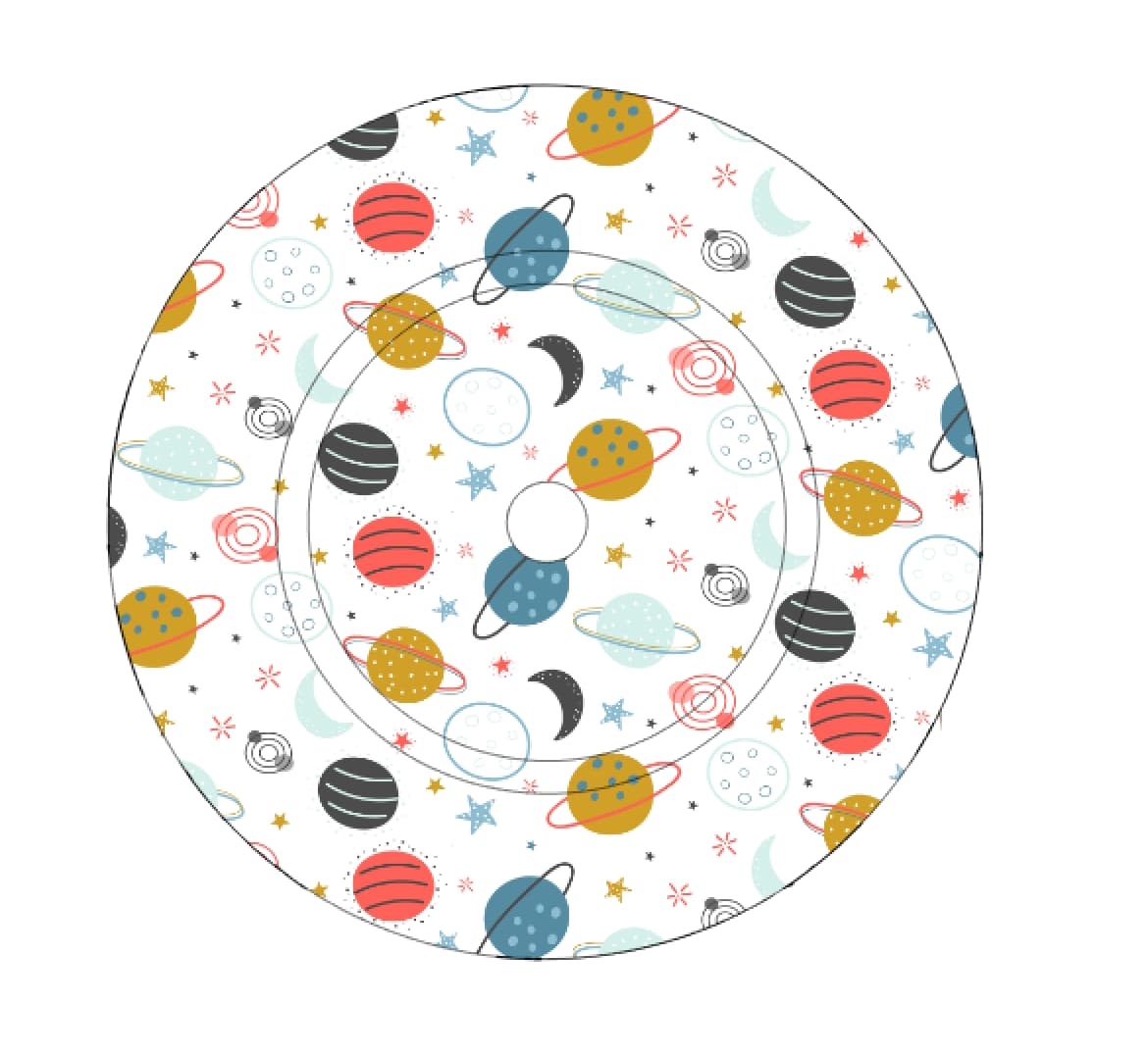 Schutzfolie Toniebox Ladestation Planeten 1