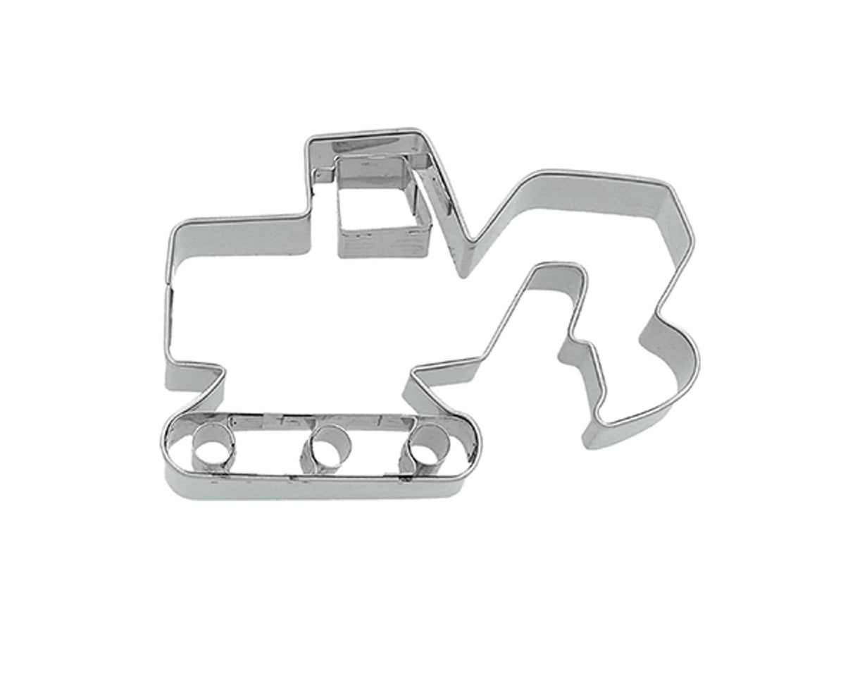 Edelstahl Ausstechform Bagger