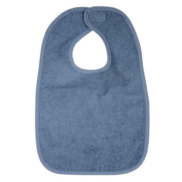 Lätzli mit Klettverschluss Dunkelblau