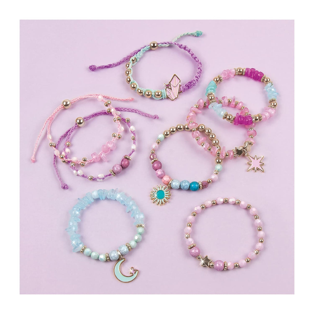 Bastelset Armbänder Universum