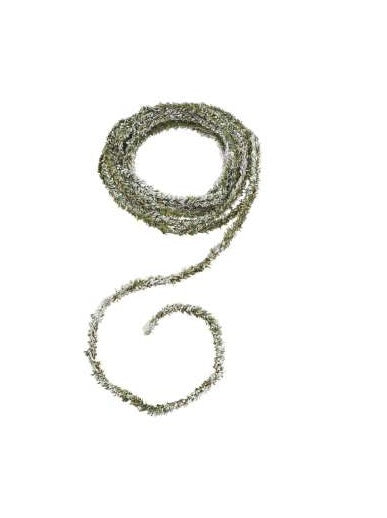 Wichtelzubehör Tannengirlande mit Schnee