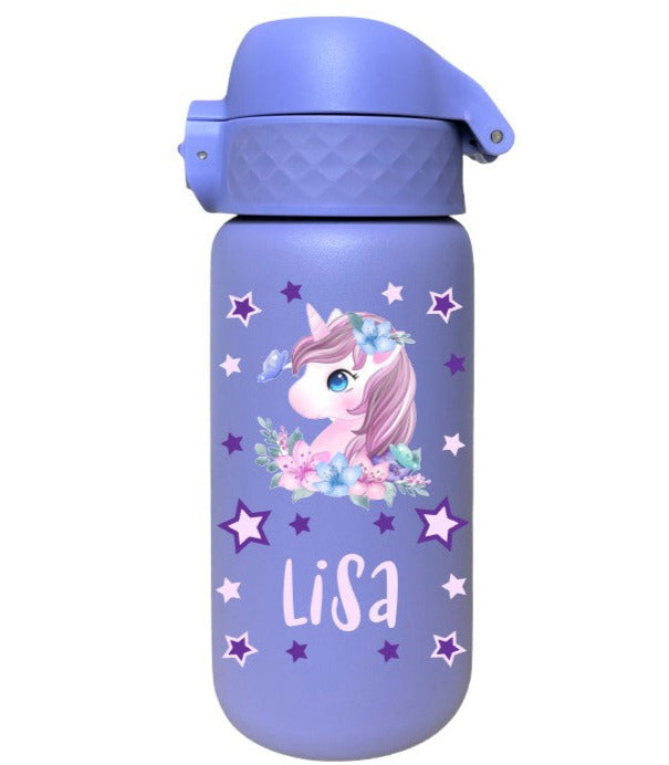 Kinder Thermosflasche Ion8 350ml Lavendel