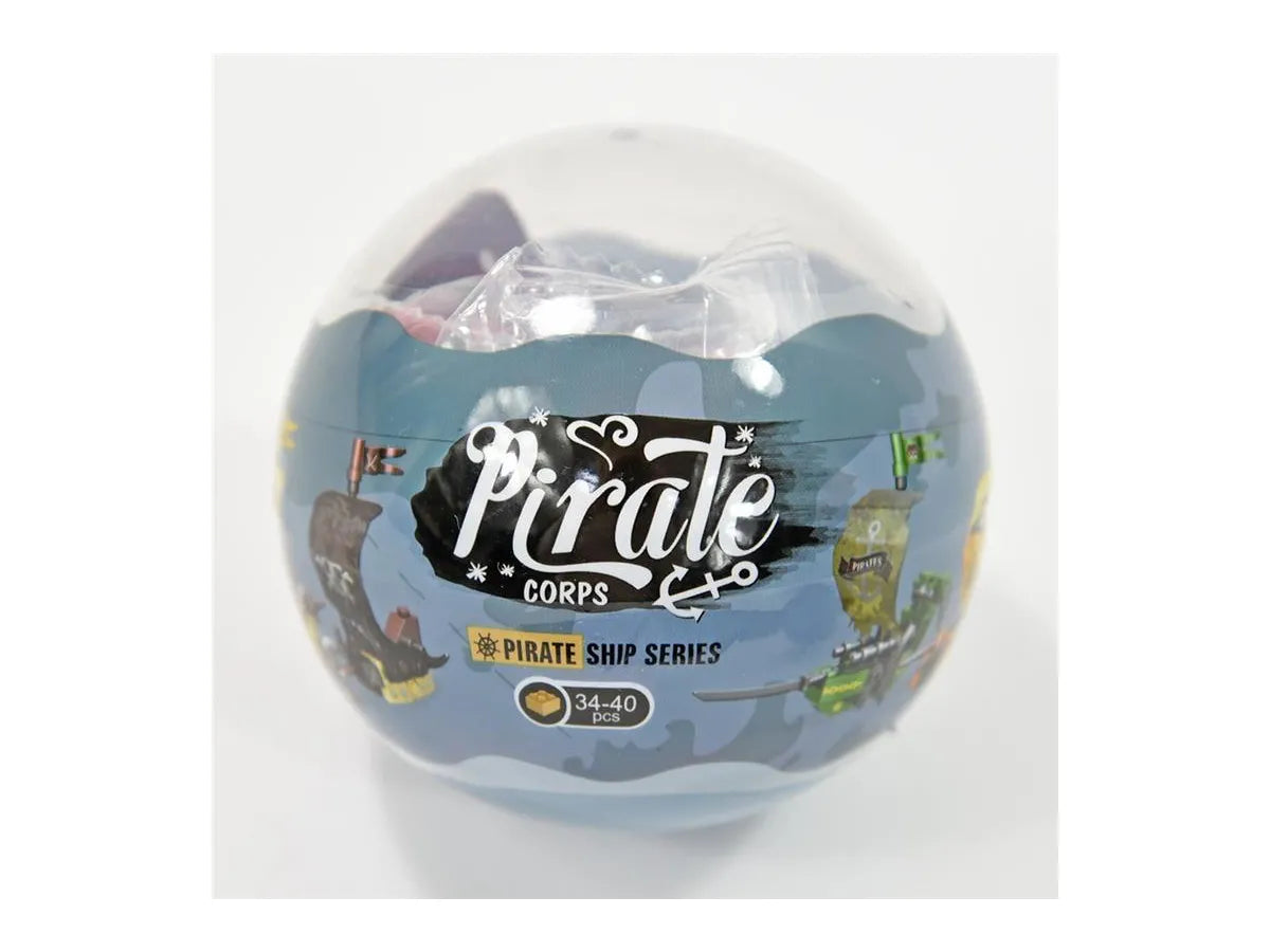 Piratenschiff Überraschungsei mit Bausteinen