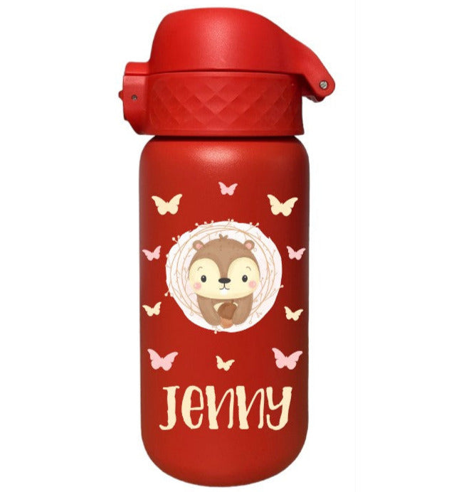 Kinder Thermosflasche Ion8 350ml Rot