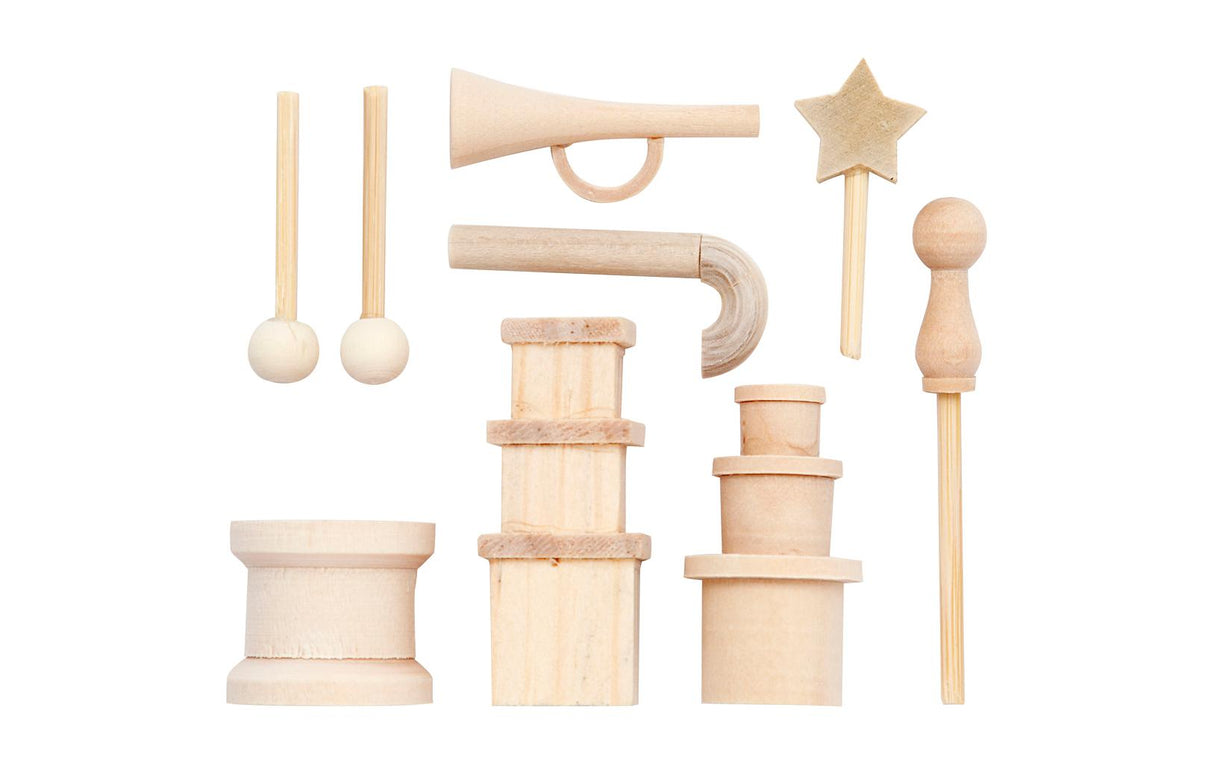 Wichtelzubehör Set für Wichtelhaus Nature