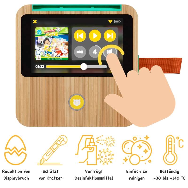 Displayschutz für tigerbox TOUCH