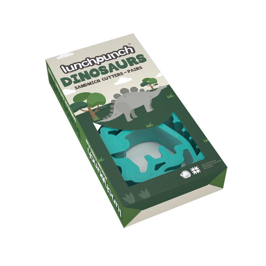 Ausstechformen Lunch Punch Sandwich Dinosaurier