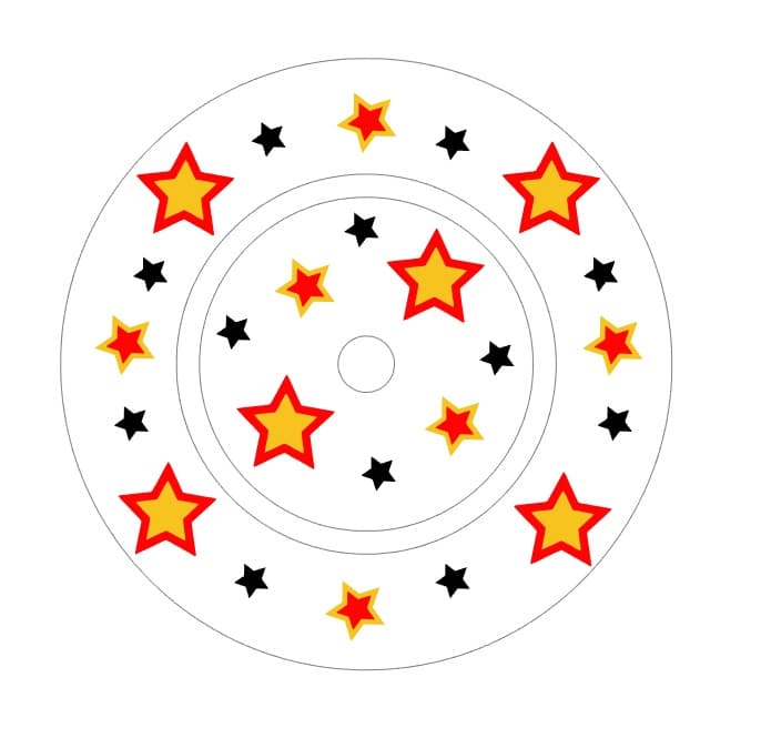 Schutzfolie Toniebox Ladestation Stern 15
