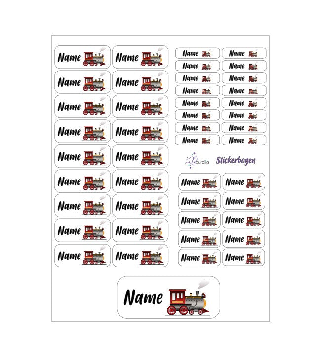 Stickerset Baurelia Zug 2