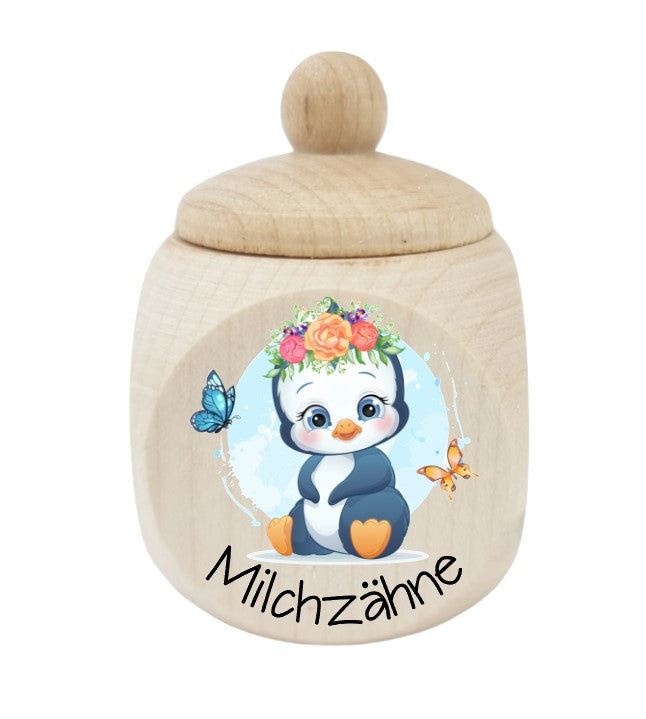 Milchzahndose Pinguin 3