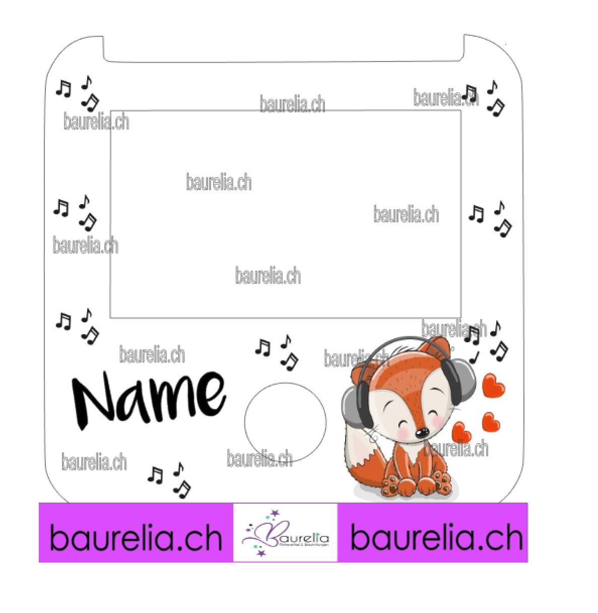 Schutzfolie Tigerbox Fuchs 1