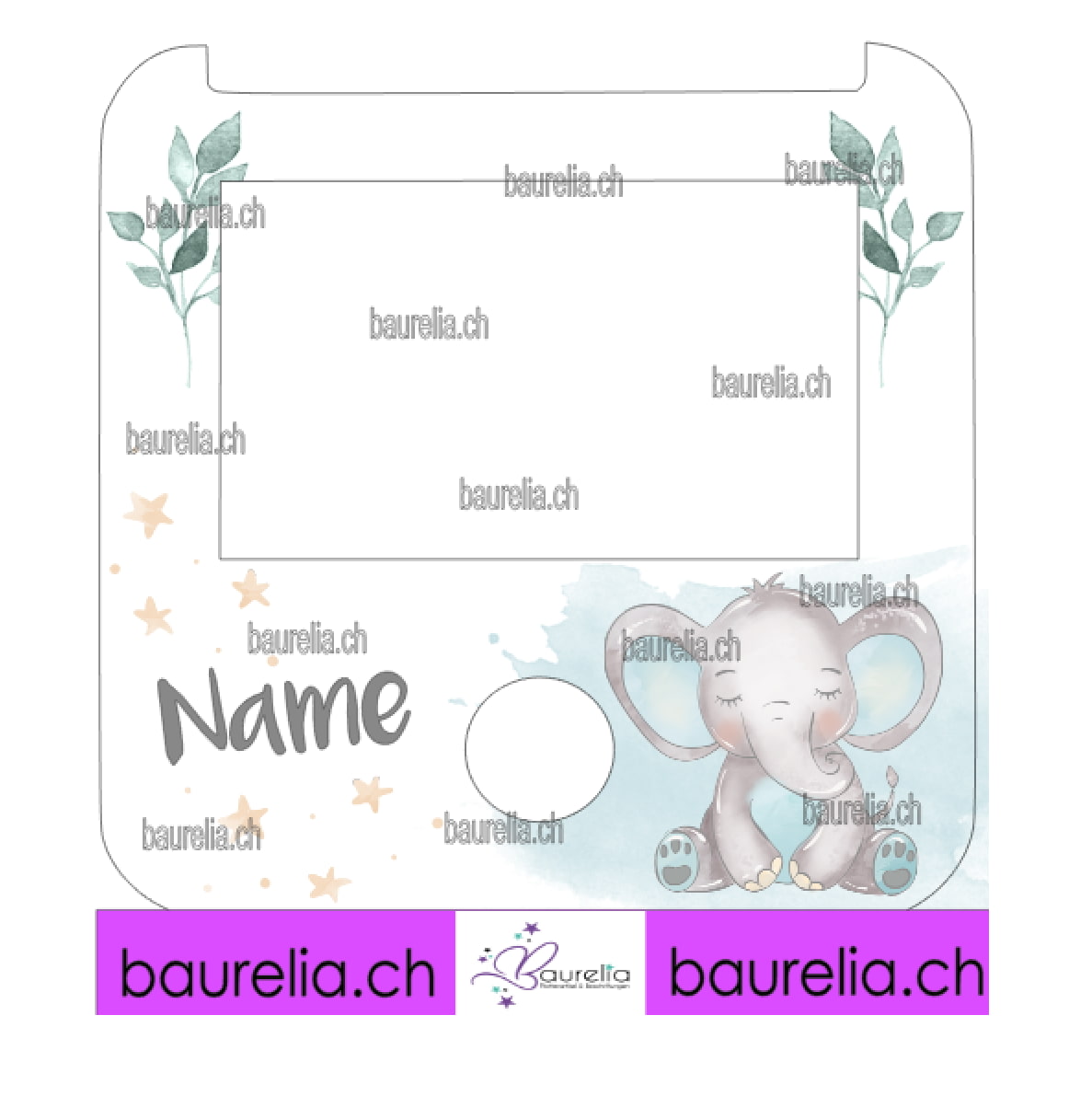 Schutzfolie Tigerbox Elefant 1