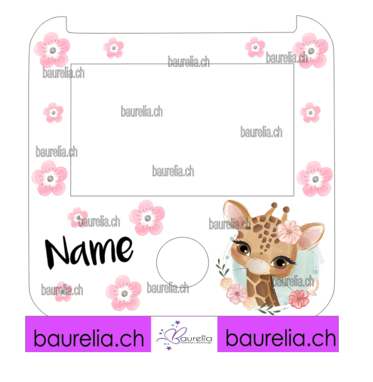 Schutzfolie Tigerbox Giraffe 2