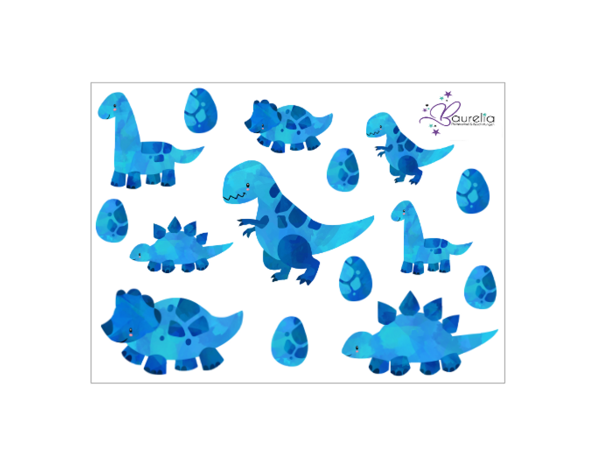 Stickerbogen Dino 2