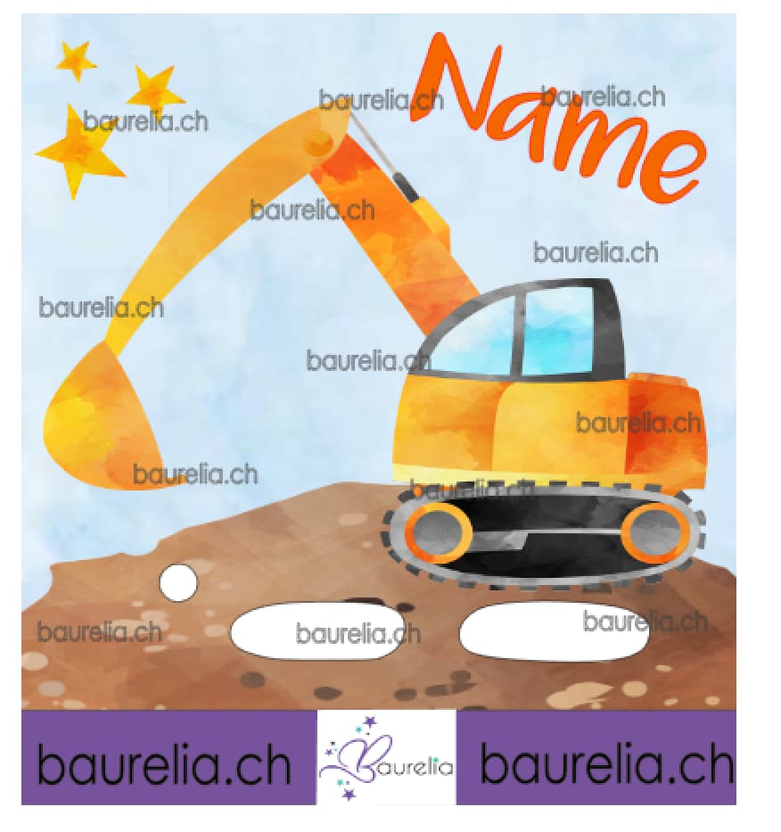 Schutzfolie Toniebox Bagger 1