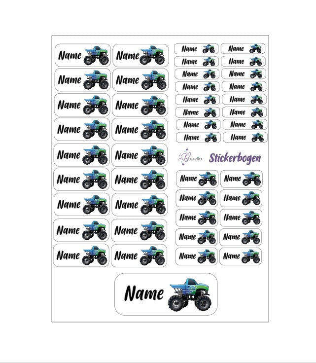 Stickerset Baurelia Auto 1