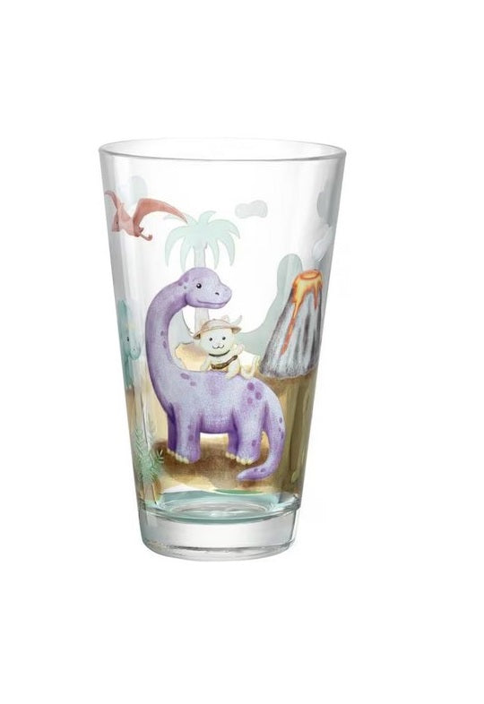 Trinkglas Kinder Gross Leonardo Dino