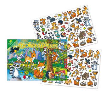 Stickeralbum Waldtiere