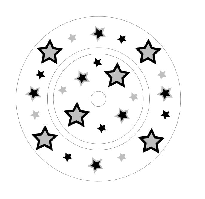 Schutzfolie Toniebox Ladestation Stern 18