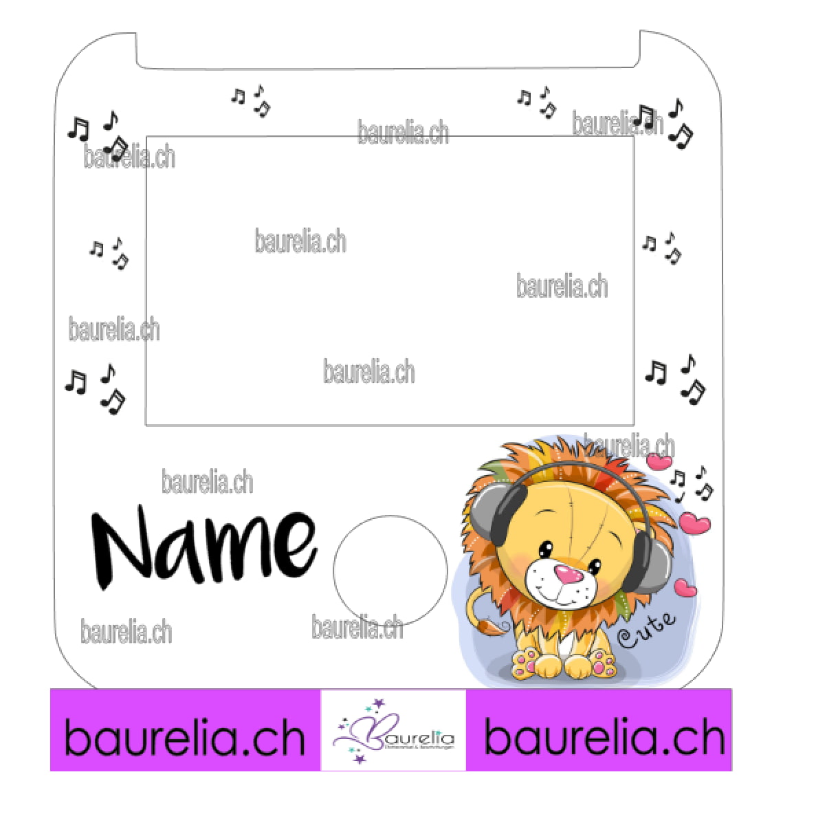 Schutzfolie Tigerbox Löwe 4