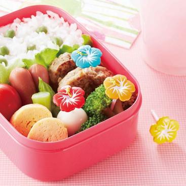 Znünibox Torune Bento Picks Hibiskus Blumen