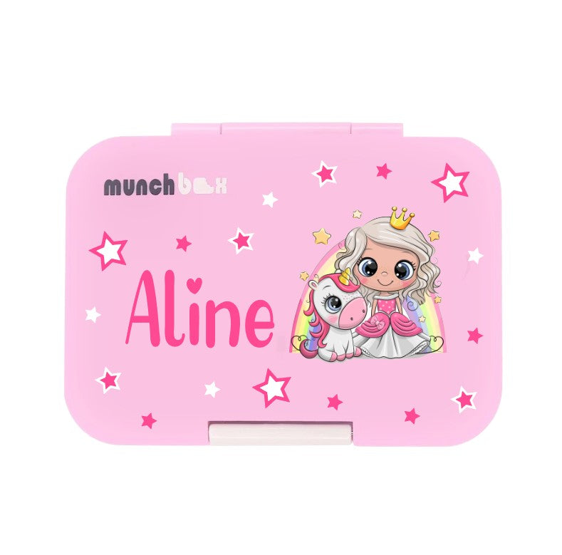 SET Znünibox Munchbox Munchi Snack mit Camelbak Kids Rosa