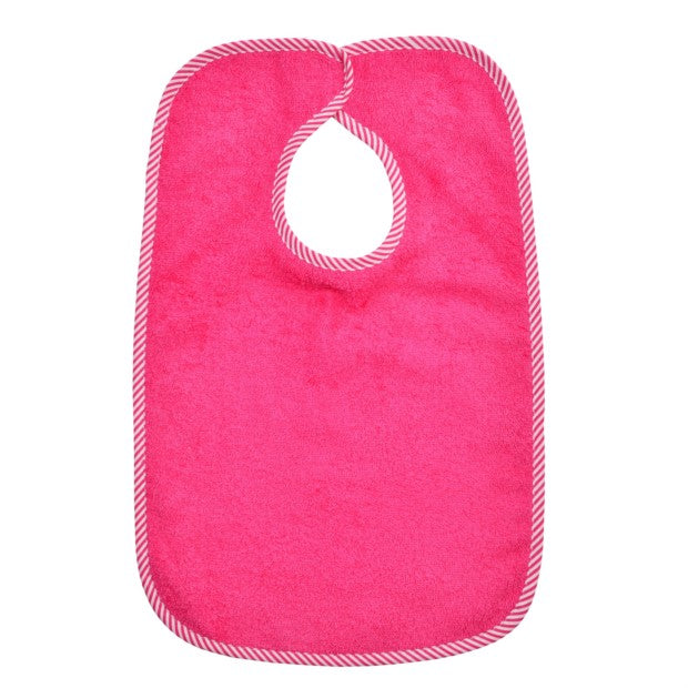 Lätzli mit Klettverschluss Pink